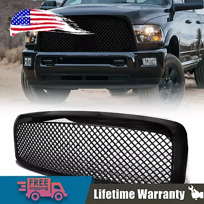 Front  Mesh Style Glossy Grill for 2006-2008 Dodge Ram 1500 2500 3500 • $74.75