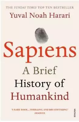 Sapiens - A Brief History Of Humankind (English Paperback Harari Yuval Noah) • $44.50