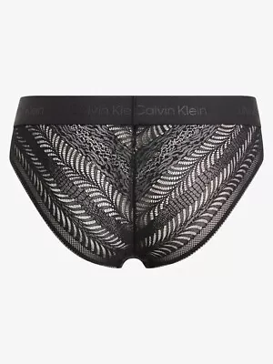 RARE Calvin Klein CK Men's Scuplt Lace Sheer Sport Brief Black Med String Bikini • $64.99