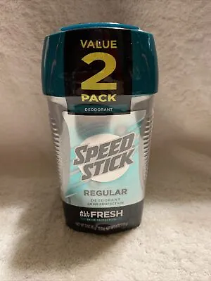 Speed Stick By Mennen Deodorant Regular 3 Oz (Pack Of 2) • $15.99