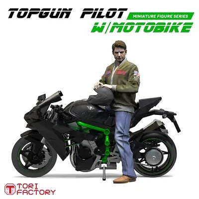 ZLPLA 1/32 Pilot W/Motorbike (1 Figure W/bike) • $37.22