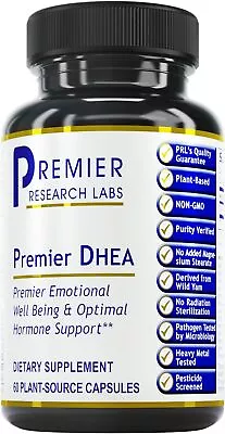 PR Labs - Premier DHEA - Mood Balance - & Hormone Support - 60 Capsules • $18.91