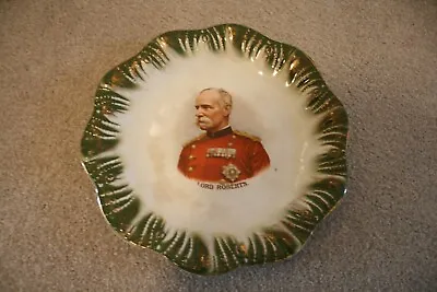 Boer War Lord Roberts Commemorative Plate • £16
