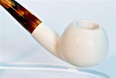 Standard Apple Smooth Bent Meerschaum Pipes • $49.99