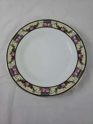 Victoria China Czechoslovakia Floral Salad Bread Dessert Plate 6.5” - FREE SHIP • $9.99