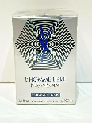 L'Homme Libre By Yves Saint Laurent Men Cologne Tonic Spray 3.3 Oz / 100 Ml NIB  • $599.99