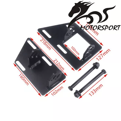 V8 Motor Mount Swap Brackets For For 83-05 S-10 S-15 Jimmy Blazer Sonoma 383 350 • $53.83