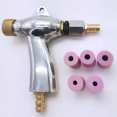 Sandblaster Gun Air Sand Blasting Ceramic Nozzles Kit For Sandblaster Cabinet • $39.99