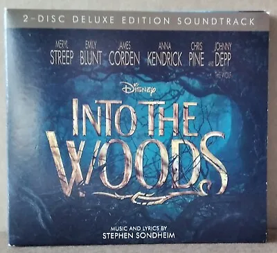 INTO THE WOODS - SOUNDTRACK SONDHEIM 2014 DISNEY REC D002076392 US 2CDs DIGIPAK • £12.39