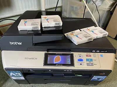 Brother DCP-6690CW  A3 Inkjet Multifunction Printer/scanner  BROKEN LCD! • £65