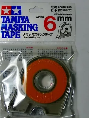 Tamiya # 87030 6mm Masking Tape In Holder BNIB • £3.75