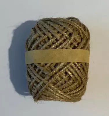 £2.89 • Buy 10m  Natural Jute String Cord Hessian Burlap Rustic Gardening Parcel Wedding Etc