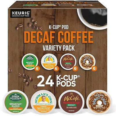 Keurig Decaf Coffee Variety Pack Keurig Single Serve K-Cup Pods 24 Count • $36.99