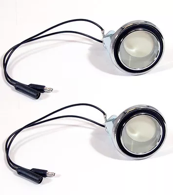 New! 1965-1968 Ford Mustang Fastback Interior Rear Sail Light Pair Left & Right • $59.90