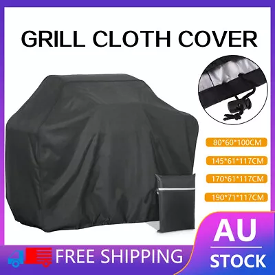 BBQ Cover 2/4/6 Burner Waterproof Outdoor Gas Charcoal Barbecue Grill Protector • $15.52