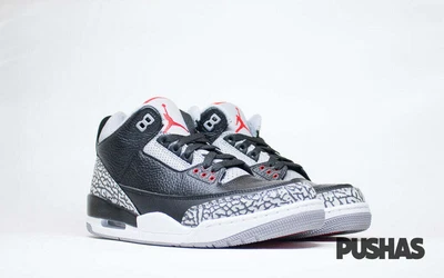 $925 • Buy Air Jordan 3 Retro 'Cement' 2018 - Black (New)