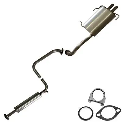 Stainless Steel Resonator Muffler Pipe Exhaust System Fits: 99-04 I30 I35 Maxima • $224.74