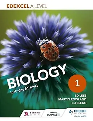 Edexcel A Level Biology Student Book 1 By Clegg C. J. Book The Cheap Fast Free • £8.49