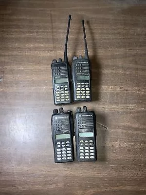 Lot Of 4 Motorola Ht1250-ls+/ht1250 Radios • $209.97