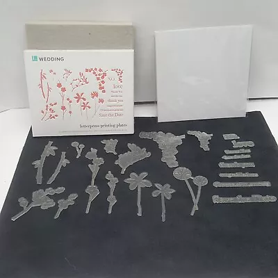 Lifestyle Crafts QuicKutz Wedding Letterpress Printing Plates - Pre-owned • $13.99