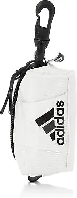 Adidas Japan Golf Ball Pouch Case With Hook CS236 White • $21.71