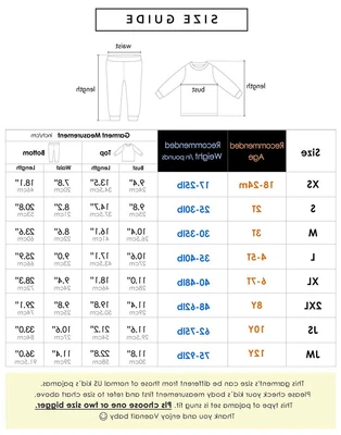 $9.98 • Buy Kids Girls Long Sleeve Modal Sleepwear Pajamas, A-5-beige, Size 3.0 Fomd