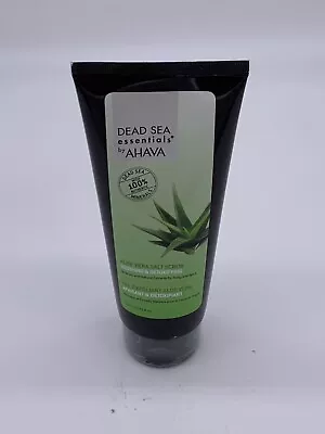 Dead Sea Essentials Aloe Vera Salt Scrub Soothing & Detoxifying. 7.5 Oz Sealed • $15.99