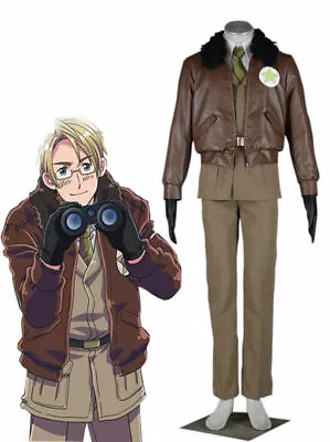 Axis Powers Hetalia APH America Army Uniform Cosplay Costume • $42.75