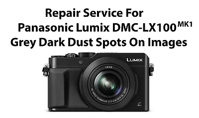 Repair Service For Panasonic DMC-LX100 MK1 Camera Grey Dark Dust Spots On Images • £85