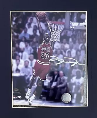 Michael Jordan Upper Deck Autographed And Authenticated With COA 8 X 10 Photo • $1799