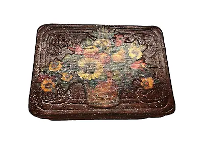 Unique Vintage Tea Tin/Trinket Box • $12.50