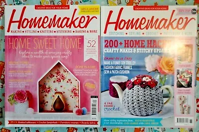 2 X Homemaker Magazine Issues 30 & 36. • £2