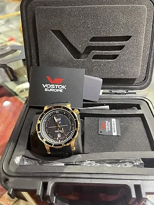 Vostok-Europe  Anchar Automatic Mens Diver Watch  Limited Ed • $675