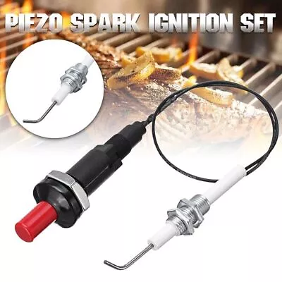 Universal Piezo Spark Ignition With Cable Push Button Igniter For Gas Grill BBQ • $14.93