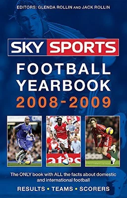 £3.48 • Buy Sky Sports Football Yearbook 2008-2009 By Rollin, Jack Paperback Book The Cheap