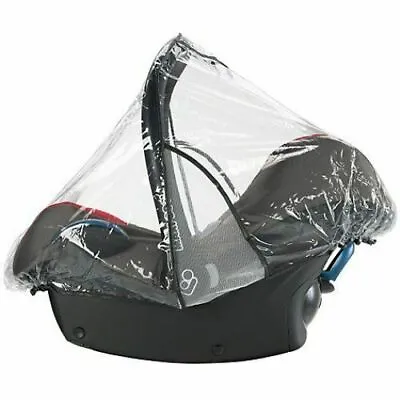 Universal Car Seat Raincover With Ventilation Fits Maxi-cosi Chicco Britax & All • £11.99