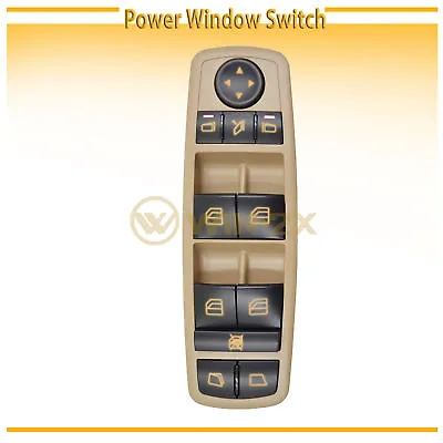 1pc New Beige Housing Power Window Master Switch Fit Benz X164 GL W251 R W164 ML • $44.99