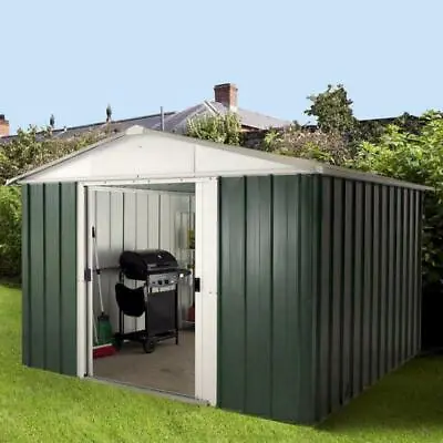 Garden Shed 10 X 13ft Yardmaster Metal 10 Yr Guarantee Assembly Available • £690.70