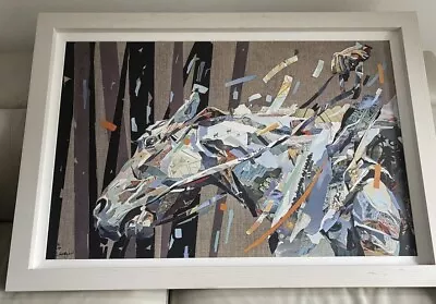 Patrick Bremer (British 1982) ‘Break’ Limited Edition Print 13/44 Horse + Rider • £425