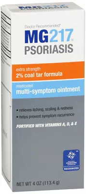 Mg217 Psoriasis Coal Tar Formula Ointment 4 Oz  • $7.99