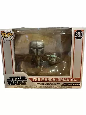 Funko Pop! Star Wars: The Mandalorian - The Mandalorian With The Child #390 • $15