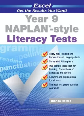 Excel - Year 9 NAPLAN*-style Literacy Tests • $20.95