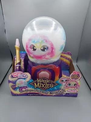 Magic Mixies Magical Misting Crystal Ball With Interactive 8 Inch Pink Plush Toy • $33.99