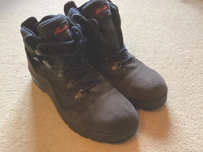 £20 • Buy Hawkins Walking Hiking Dark Grey Suede With Goretex Boots Size8 VGC