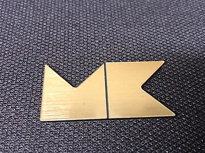 Miller & Kreisel M&K Speaker Logo Gold Color BIG Size  • $25