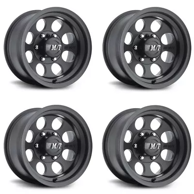 Set 4 16  Mickey Thompson Classic III Black  16x8 Wheels 8x6.50 -12mm • $1164