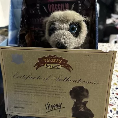 Official Vassily  By Yakovs Toy Shop - Boxed Meerkat & Certificate & Tags • £10.99