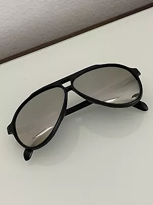 Anonymous Made In Japan # 437 Black Matte Mirror Lens Aviator Sunglasses M363 • $55