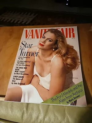 1990 March Vanity Fair Magazine Kathleen Turner Frederick Von Mierers No Label • $4.99