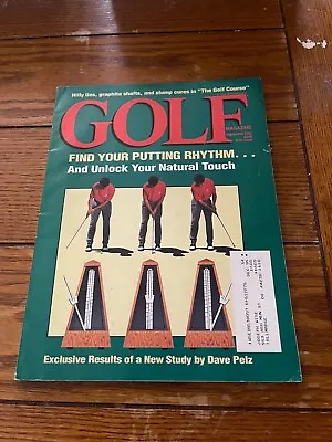 GOLF Magazine 1993 September DAVE PELZ • £16.06